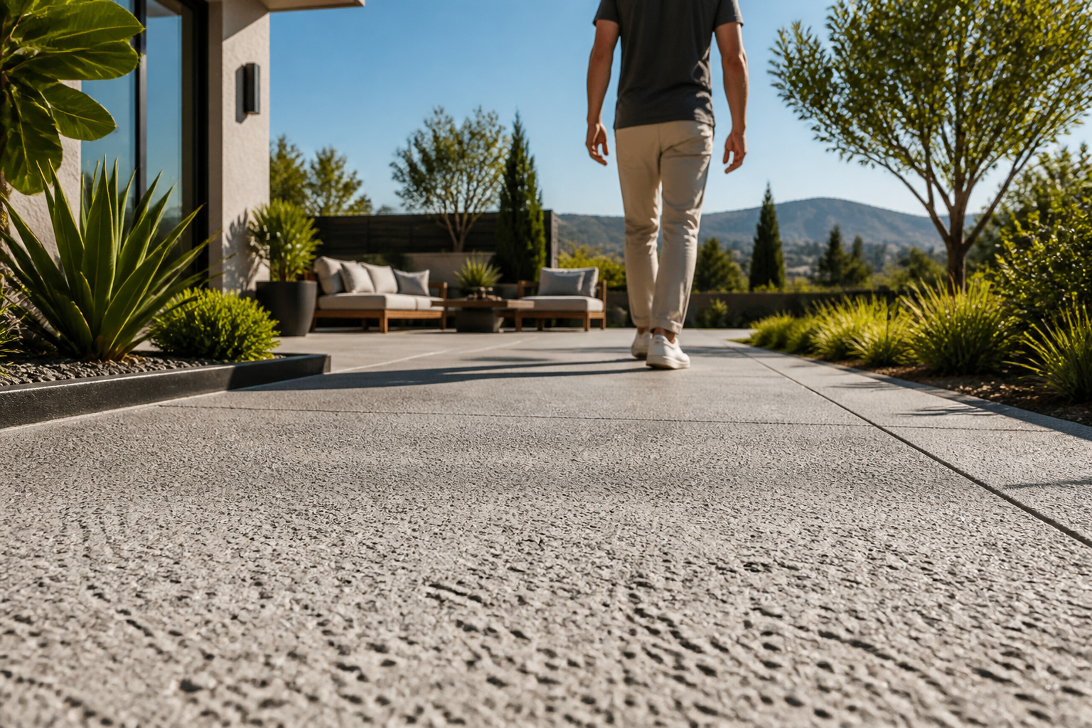 Beton texture pour exterieur
