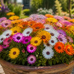 Eclat de marguerites du cap en pleine floraison